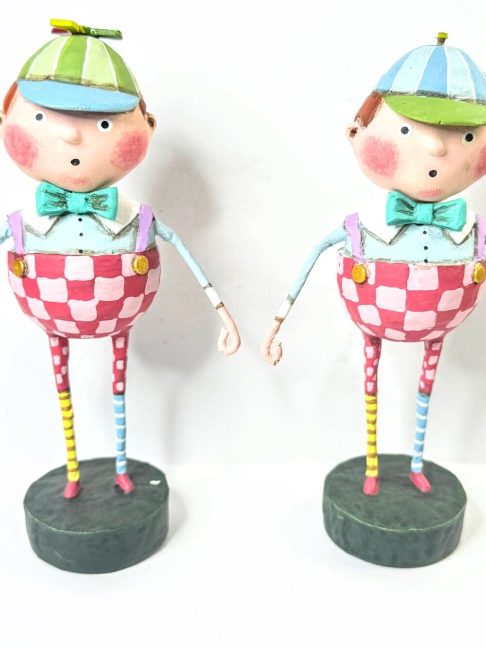 Lori Mitchell Retired Tweedledee Tweedledum Alice in Wonderland Pair A1364